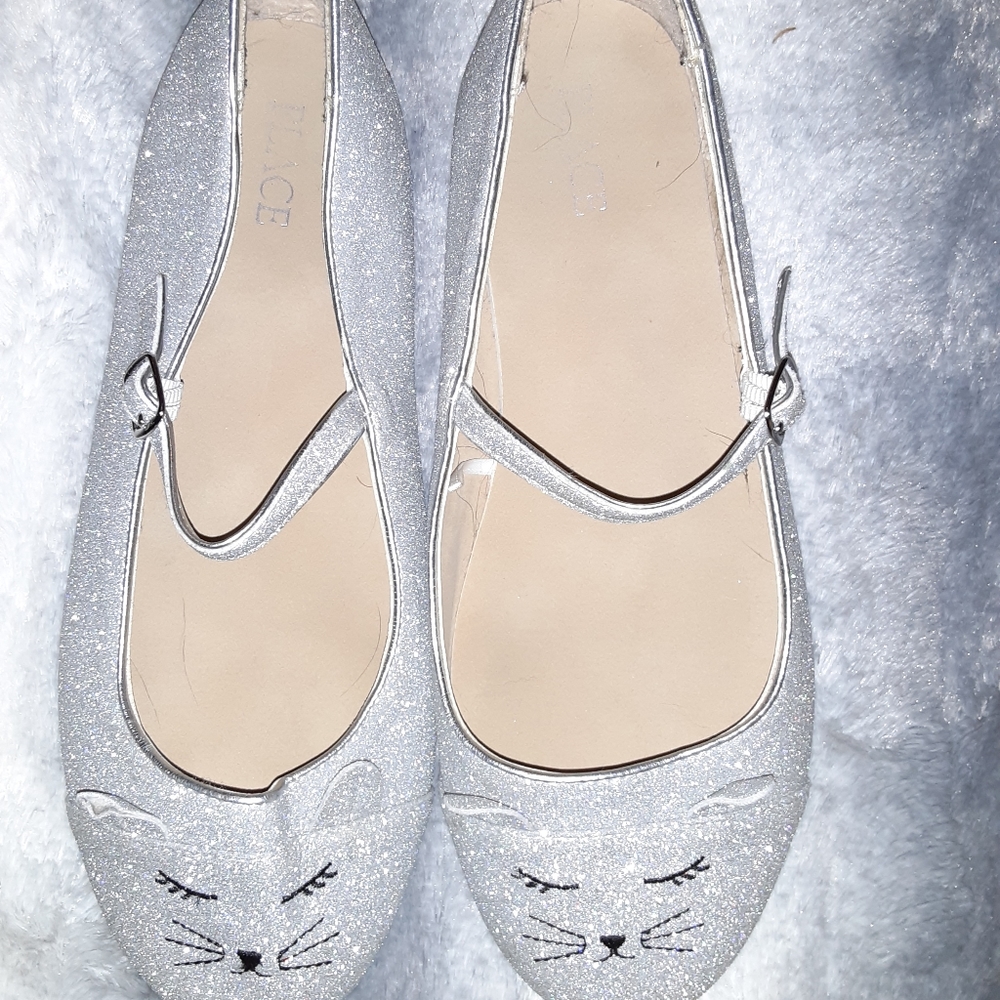 🛒 Cat Ballet Sparkle Flats 🏷 Size 8 😺 - Picture 2 of 4